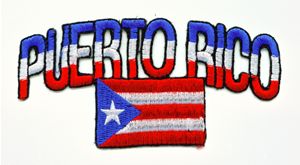  Puerto Rico Bandera de Puerto Rico Bordado